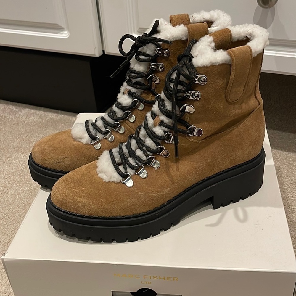 MARC Fisher Nalina boots 8.6 M - Picture 4 of 15